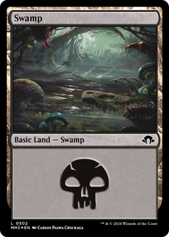 Swamp (0502) (Ripple Foil) [Modern Horizons 3]-1