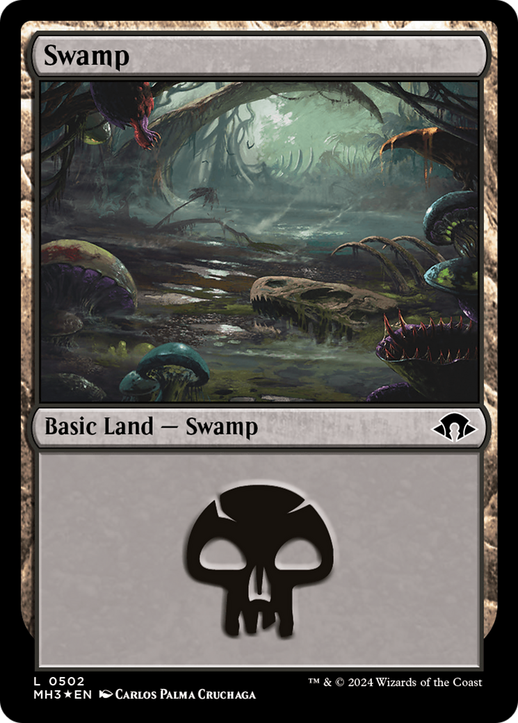Swamp (0502) (Ripple Foil) [Modern Horizons 3]-1