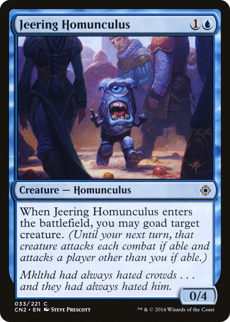 Jeering Homunculus [Conspiracy: Take the Crown]-1