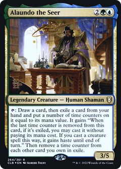 Alaundo the Seer [Commander Legends: Battle for Baldur's Gate Prerelease Promos]-1