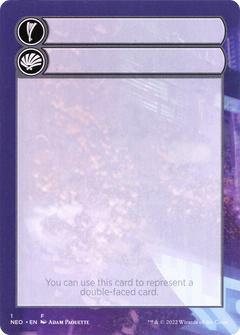 Double-Faced Substitute Card (SNEO-001) - Kamigawa: Neon Dynasty Substitute Cards (Borderless)-1