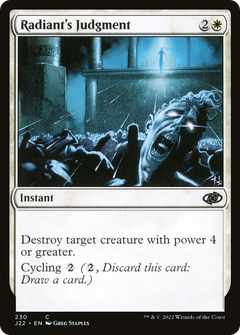 Radiant's Judgment [Jumpstart 2022]-1