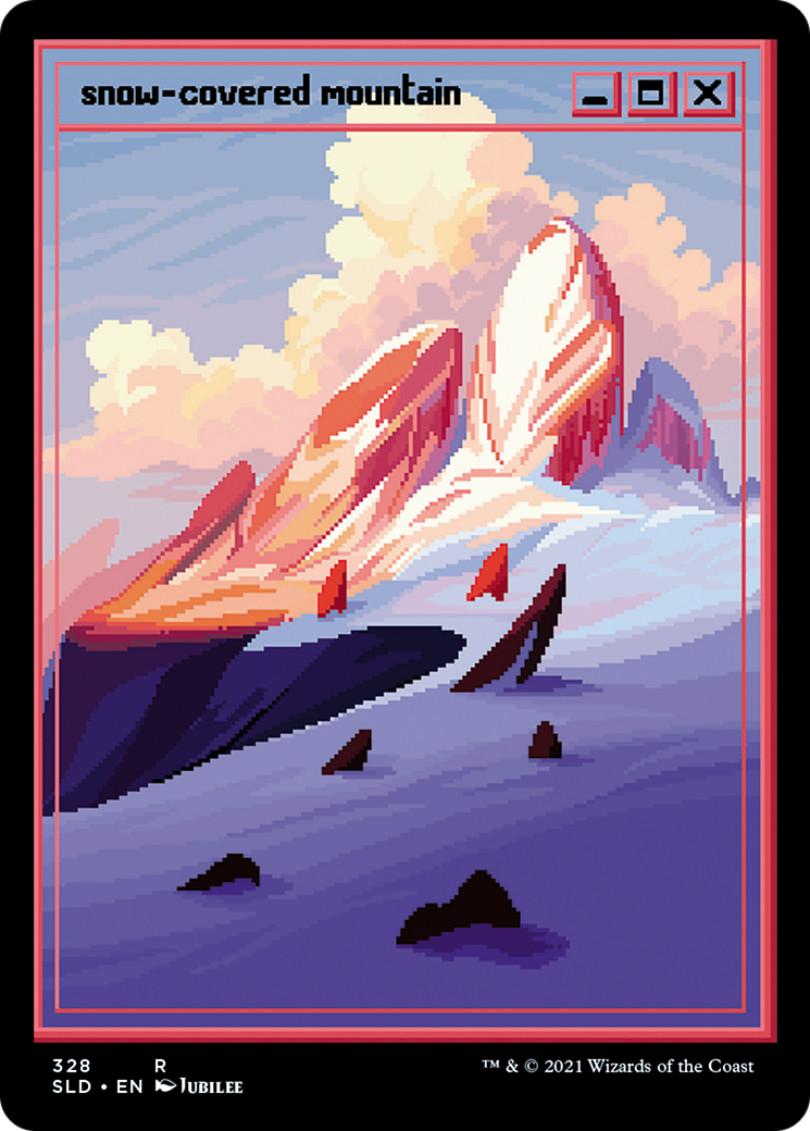 Snow-Covered Mountain (328) [Secret Lair Drop Series]-1