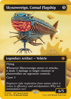 Skysovereign, Consul Flagship (First-Place Foil) [Aetherdrift Special Guests]-1