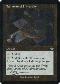 Talisman of Hierarchy (Retro Foil Etched) [Modern Horizons]-1