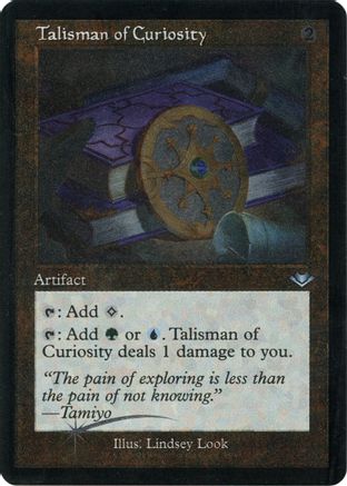 Talisman of Curiosity (Retro Foil Etched) [Modern Horizons]-1