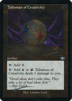 Talisman of Creativity (Retro Foil Etched) [Modern Horizons]-1