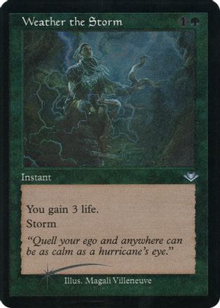 Weather the Storm (Retro Frame) (Foil Etched) (MH1-024) - Modern Horizons Foil-1