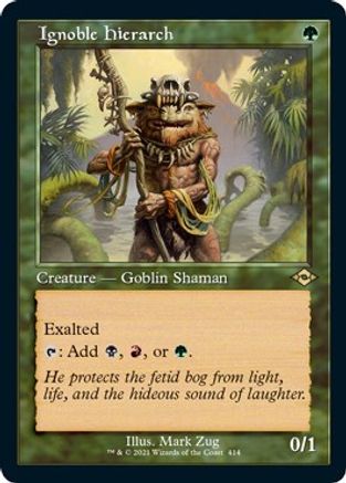 Ignoble Hierarch (Retro Foil Etched) [Modern Horizons 2]-1
