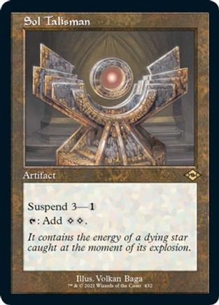Sol Talisman (Retro Foil Etched) [Modern Horizons 2]-1