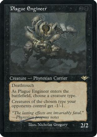 Plague Engineer (Retro Foil Etched) [Modern Horizons]-1
