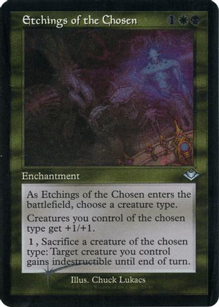 Etchings of the Chosen (Retro Foil Etched) [Modern Horizons]-1