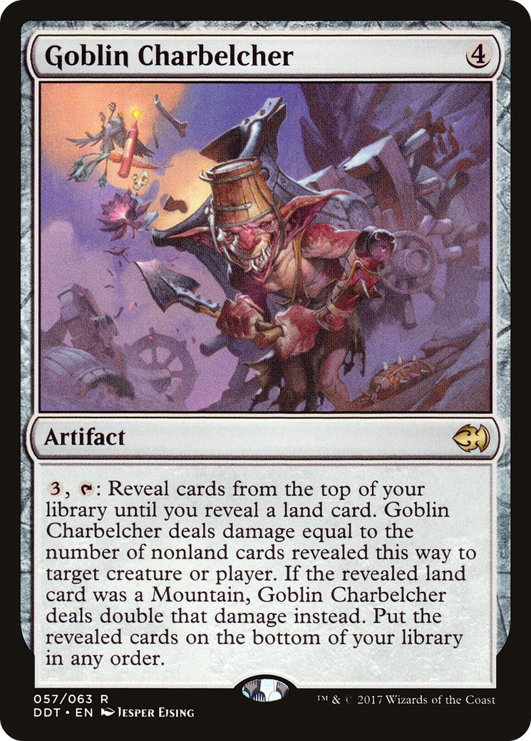 Goblin Charbelcher [Duel Decks: Merfolk vs. Goblins]-1