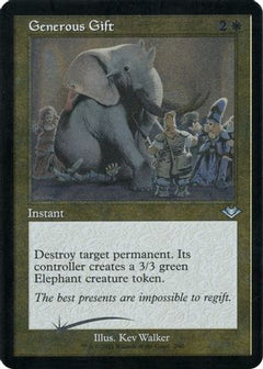 Generous Gift (Retro Foil Etched) [Modern Horizons]-1