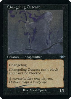 Changeling Outcast (Retro Foil Etched) [Modern Horizons]-1