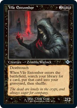 Vile Entomber (Retro Frame) (Foil Etched) (MH2-403) - Modern Horizons 2 Foil-1