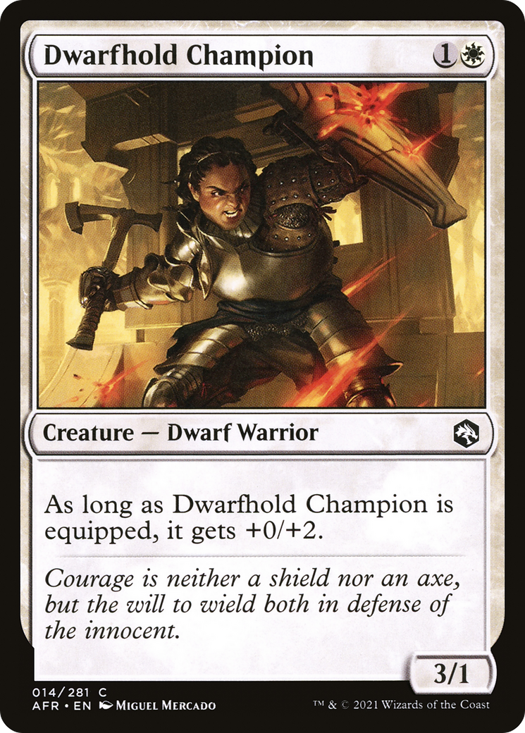 Dwarfhold Champion [Dungeons & Dragons: Adventures in the Forgotten Realms]-1