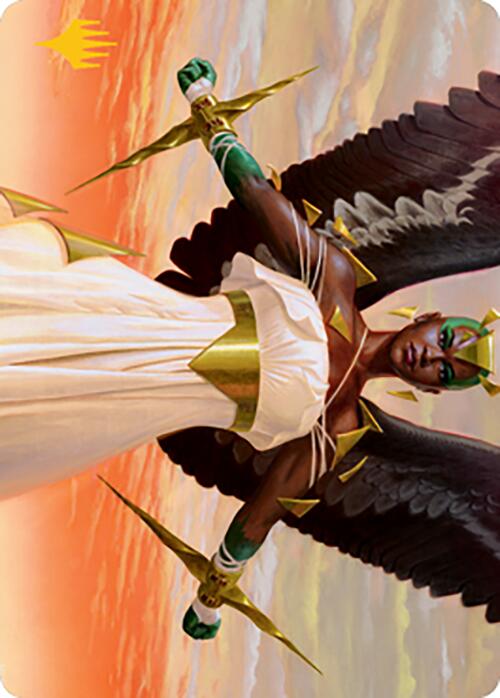 Glorious Enforcer Art Card (Gold-Stamped Signature) [Modern Horizons 2 Art Series]-1