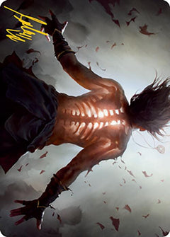Piercing Rays Art Card (Gold-Stamped Signature) [Modern Horizons 2 Art Series]-1