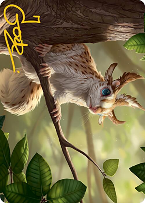Squirrel Sovereign Art Card (Gold-Stamped Signature) [Modern Horizons 2 Art Series]-1
