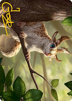 Squirrel Sovereign Art Card (Gold-Stamped Signature) [Modern Horizons 2 Art Series]-1