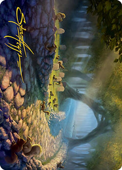 Squirrel Sanctuary Art Card (Gold-Stamped Signature) [Modern Horizons 2 Art Series]-1