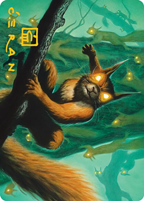 Chatterstorm Art Card (Gold-Stamped Signature) [Modern Horizons 2 Art Series]-1