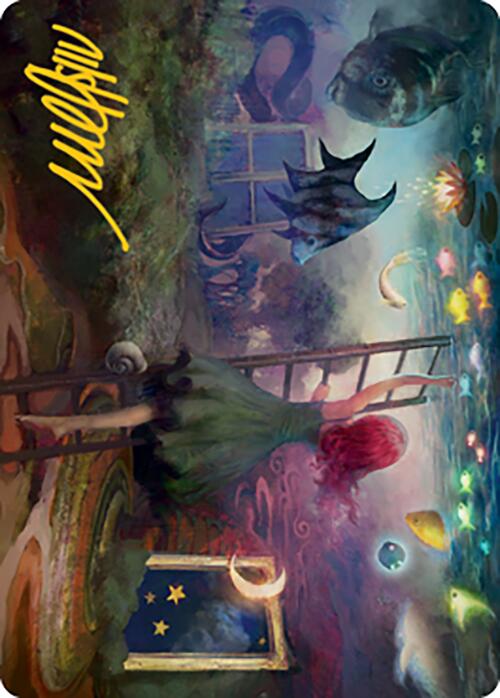 Lucid Dreams Art Card (Gold-Stamped Signature) [Modern Horizons 2 Art Series]-1