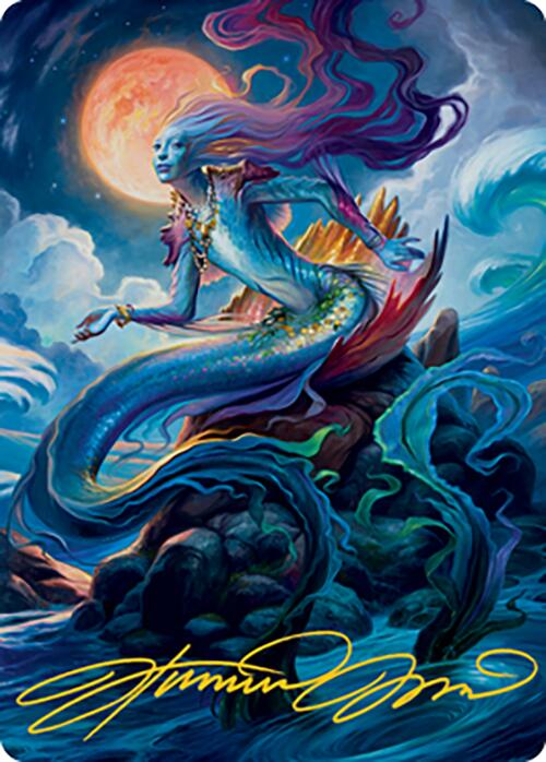 Svyelun of Sea and Sky Art Card (24) (Gold-Stamped Signature) [Modern Horizons 2 Art Series]-1