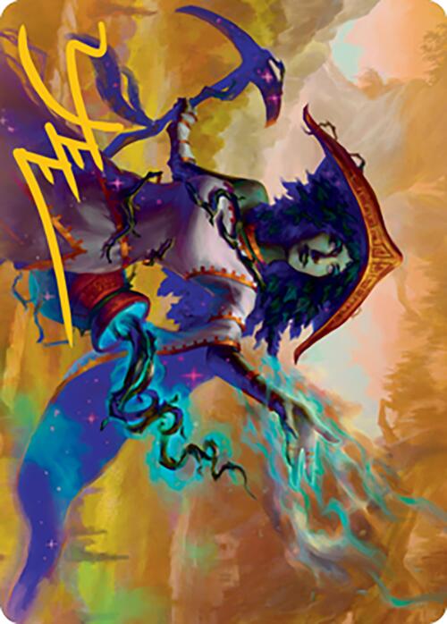Sythis, Harvest's Hand Art Card (Gold-Stamped Signature) [Modern Horizons 2 Art Series]-1