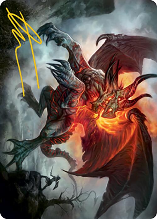 Piru, the Volatile Art Card (Gold-Stamped Signature) [Modern Horizons 2 Art Series]-1