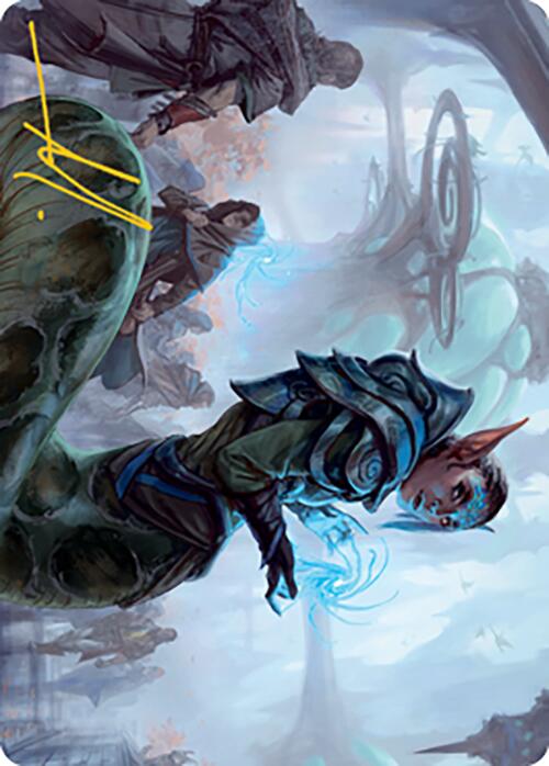 Lonis, Cryptozoologist Art Card (Gold-Stamped Signature) [Modern Horizons 2 Art Series]-1