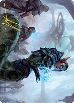 Lonis, Cryptozoologist Art Card (Gold-Stamped Signature) [Modern Horizons 2 Art Series]-1