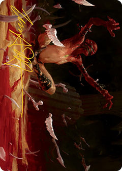 Bone Shards Art Card (Gold-Stamped Signature) [Modern Horizons 2 Art Series]-1