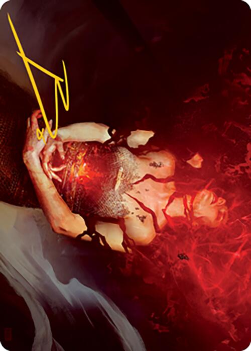 Flay Essence Art Card (Gold-Stamped Signature) [Modern Horizons 2 Art Series]-1
