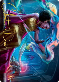 Radiant Epicure Art Card (Gold-Stamped Signature) [Modern Horizons 2 Art Series]-1