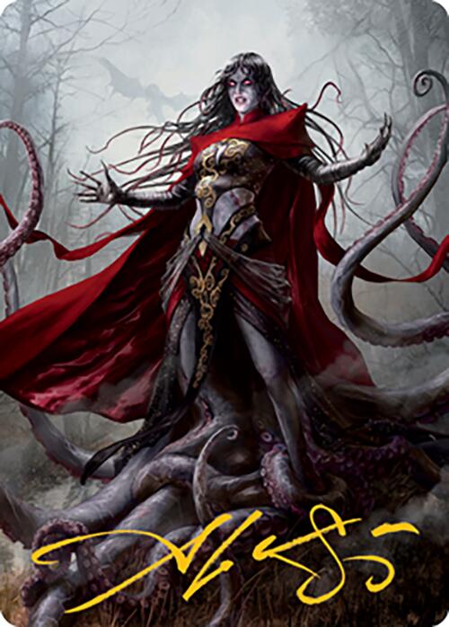 Geyadrone Dihada Art Card (53) (Gold-Stamped Signature) [Modern Horizons 2 Art Series]-1