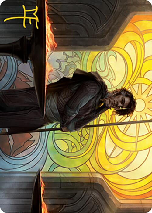 Garth One-Eye Art Card (Gold-Stamped Signature) [Modern Horizons 2 Art Series]-1
