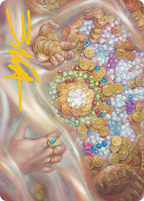 Strike It Rich Art Card (Gold-Stamped Signature) [Modern Horizons 2 Art Series]-1