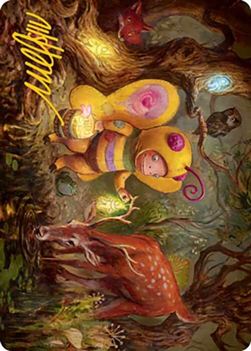 Glimmer Bairn Art Card (Gold-Stamped Signature) [Modern Horizons 2 Art Series]-1