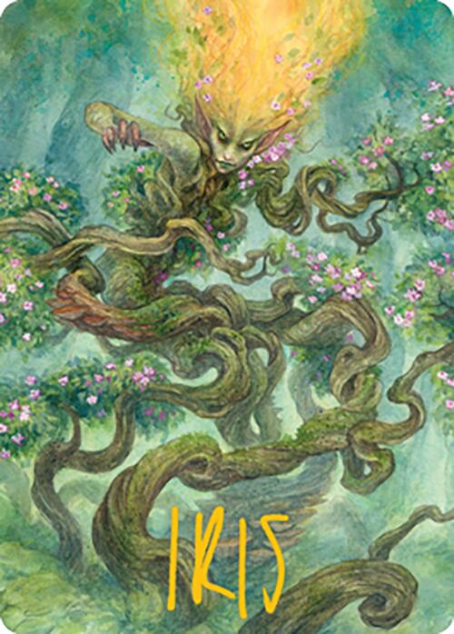Titania, Protector of Argoth Art Card (Gold-Stamped Signature) [Modern Horizons 2 Art Series]-1