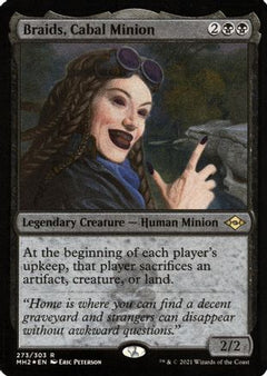 Braids, Cabal Minion (Foil Etched) (MH2-273) - Modern Horizons 2 Foil-1