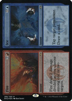 Fire // Ice (Foil Etched) (MH2-290) - Modern Horizons 2 Foil-1