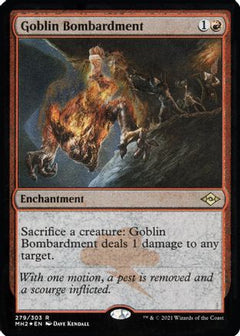 Goblin Bombardment (Foil Etched) (MH2-279) - Modern Horizons 2 Foil-1