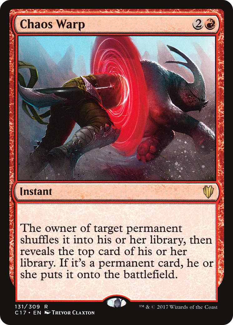 Chaos Warp [Commander 2017]-1
