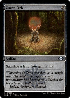 Zuran Orb (Foil Etched) (MH2-300) - Modern Horizons 2 Foil-1