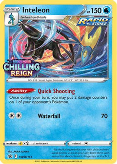 Inteleon (SWSH113) [Sword & Shield: Black Star Promos]-1