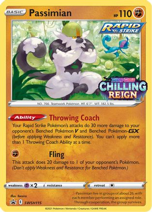 Passimian (SWSH115) [Sword & Shield: Black Star Promos]-1
