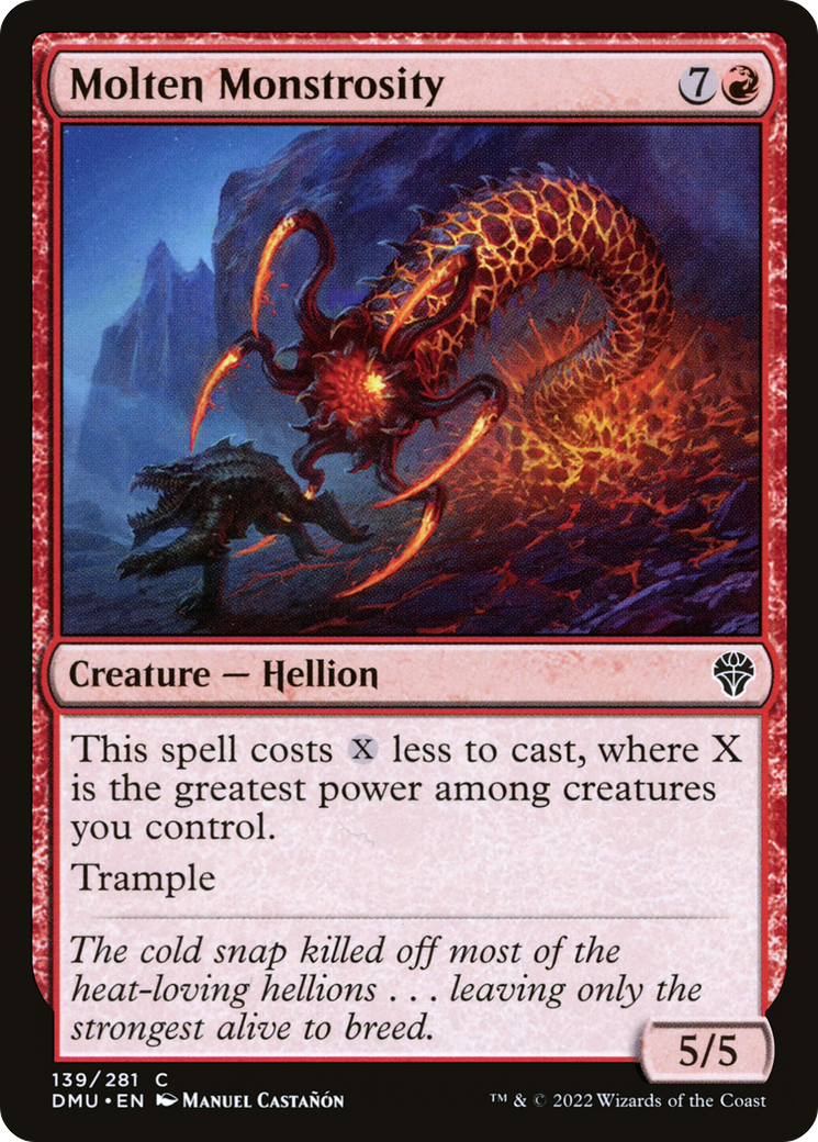 Molten Monstrosity [Dominaria United]-1
