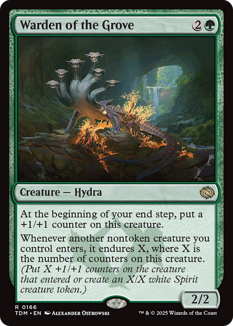 Warden of the Grove (TDM-166) - Tarkir: Dragonstorm-1
